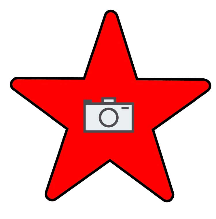 star logo inspiration camera no circle