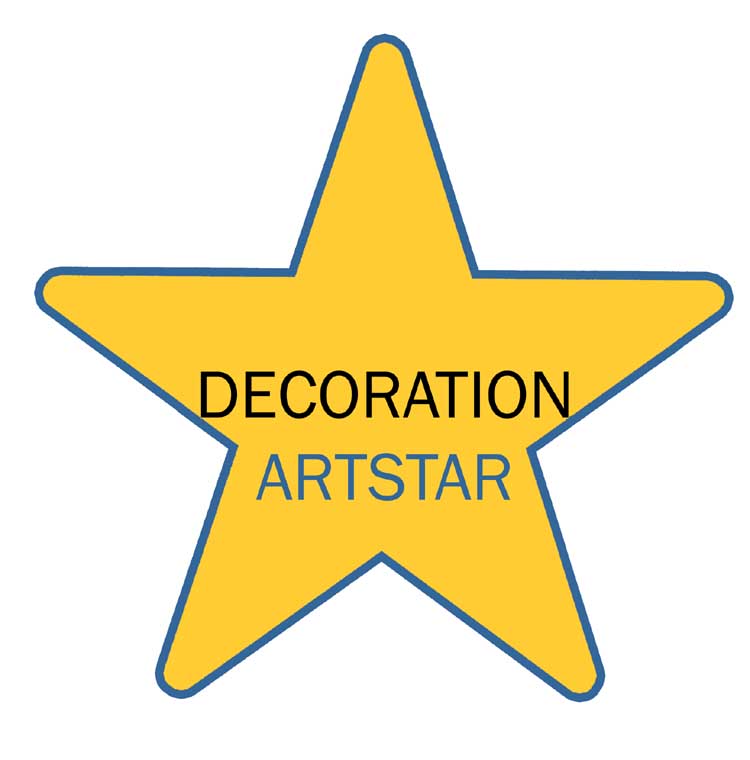 star logo yellow PRINCIPLES DECORATION