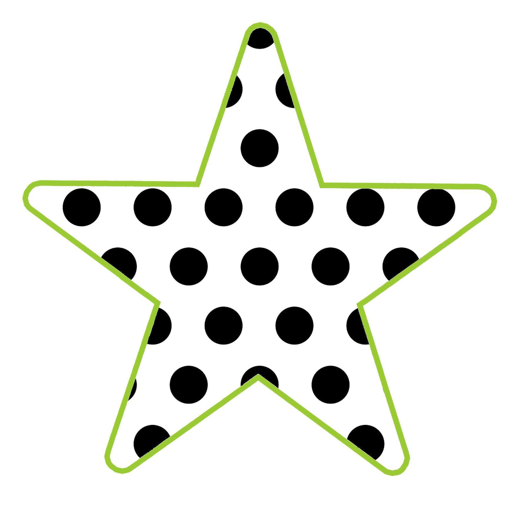 Connections star dots